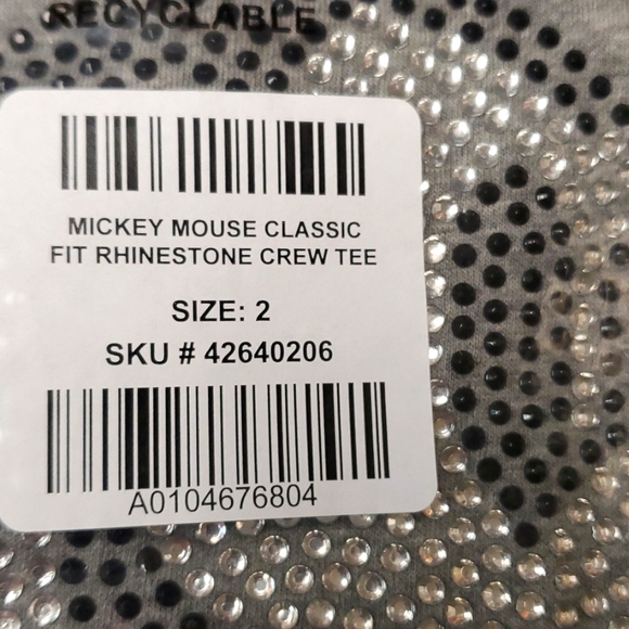 ❤️NWT VINTAGE TORRIID DISNEY TOP - MICKEY MOUSE RHINESTONE TEE - PLUS SIZE - Picture 5 of 13